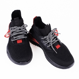 SHELOVET Scarpe sportive nere chiare nero 1