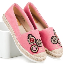 Jolyvia Espadrillas con toppe rosa 1