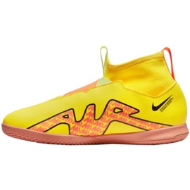 Scarpa da calcio Nike Zoom Mercurial Superfly 9 Academy Ic Jr DJ5615 780 giallo gialli 2