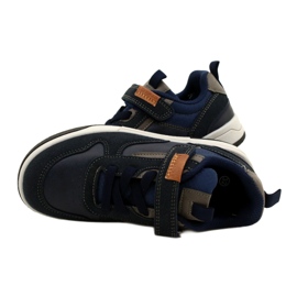 Scarpe sportive da ragazzo American Club ES95/22 blu navy 5