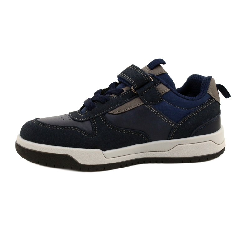 Scarpe sportive da ragazzo American Club ES95/22 blu navy 1