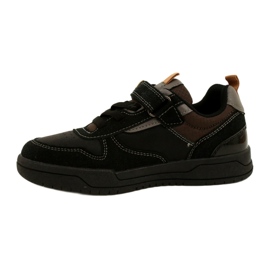 Scarpe sportive da ragazzo American Club ES95/22 nere nero 1