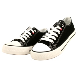 News Sneaker nere legate da donna 8SP30-4723 nero 2