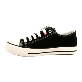 News Sneaker nere legate da donna 8SP30-4723 nero 1