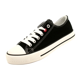 News Sneaker nere legate da donna 8SP30-4723 nero 4