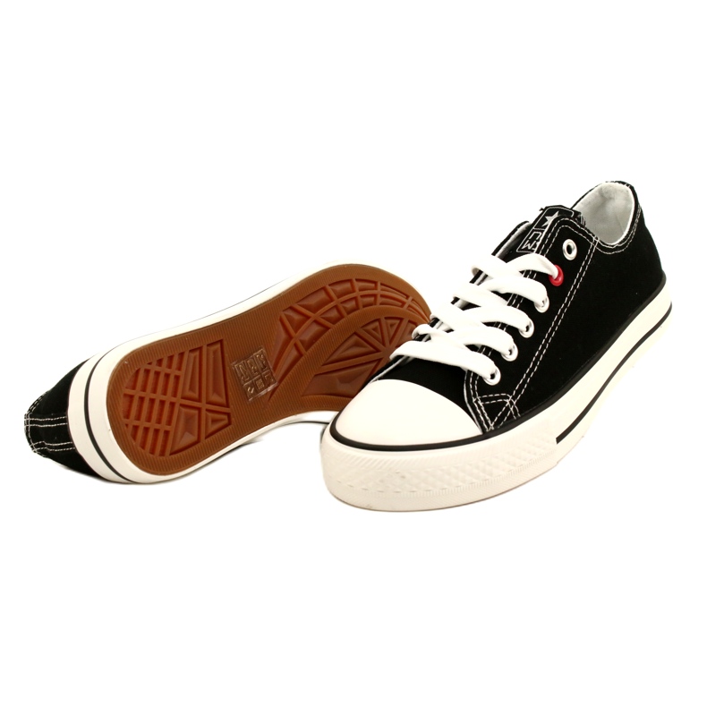 News Sneaker nere legate da donna 8SP30-4723 nero 3