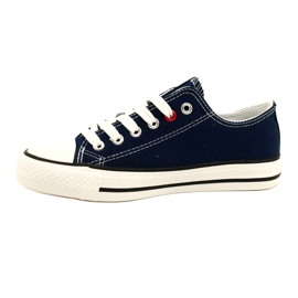 News Sneaker giovanili legati blu navy 8sp30-4723 3