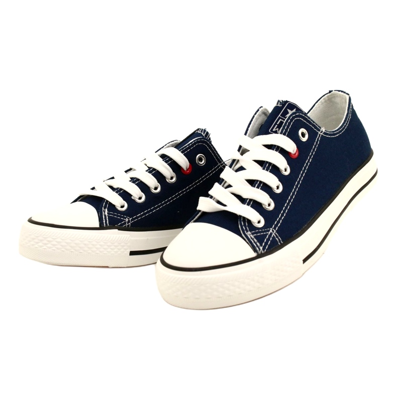 News Sneaker giovanili legati blu navy 8sp30-4723 4