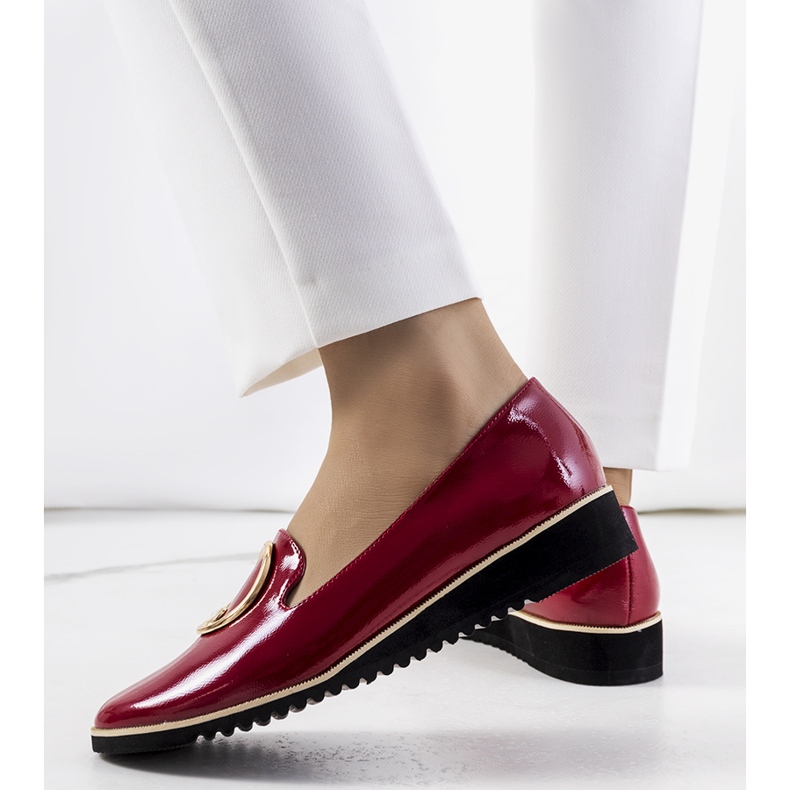 Scarpe Kadyro laccate rosse rosso rosso 2