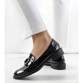 Scarpe Aveni laccate nere nero 2