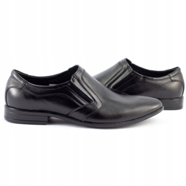 Olivier Slip-on da uomo formali 284 nere nero 4