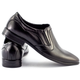 Olivier Slip-on da uomo formali 284 nere nero 3