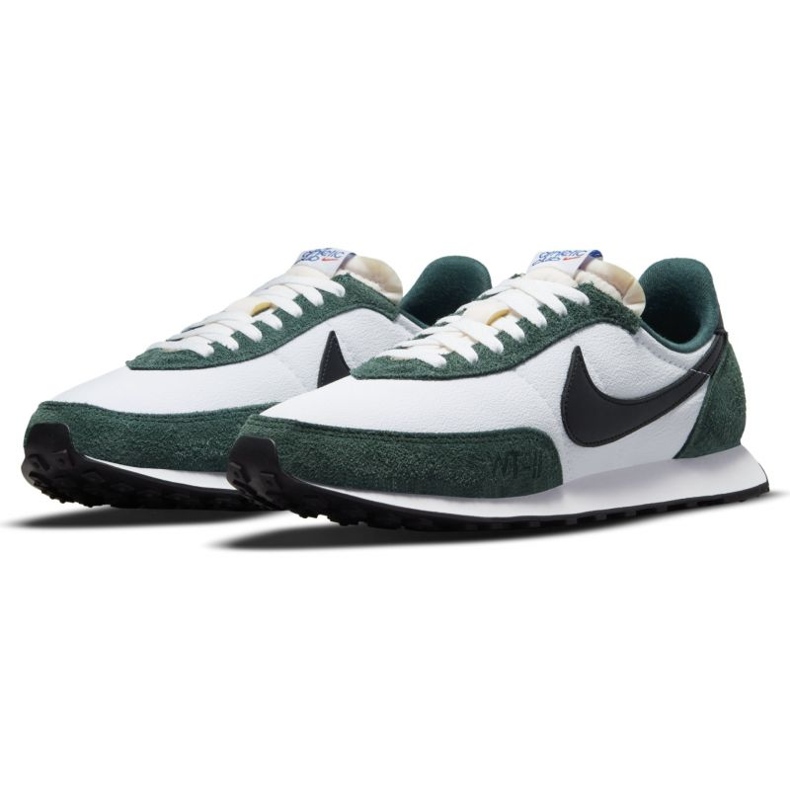 Nike Waffle Trainer 2 M DJ6054-100 bianca verde 1