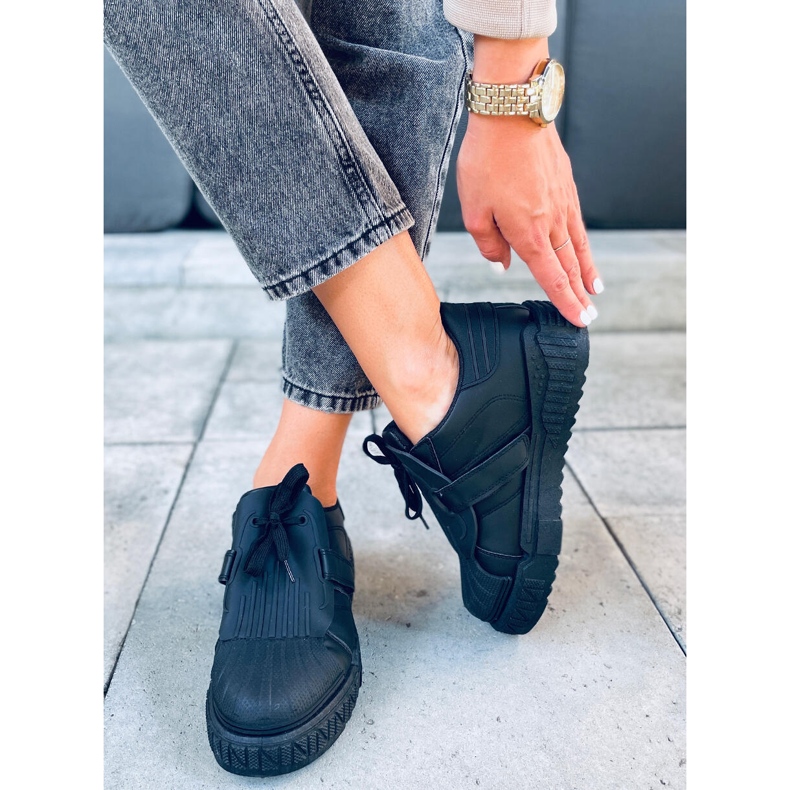 Sneakers Melbo nere da donna nero 1