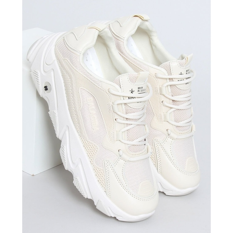 Scarpe sportive da donna beige Frances Beige 1