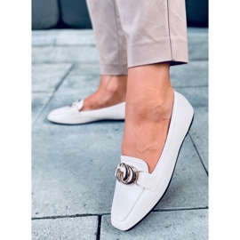 Mocassini da donna Elisa Beige 1