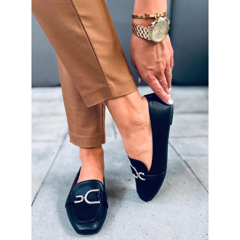 Mocassini da donna Serena Black nero 1