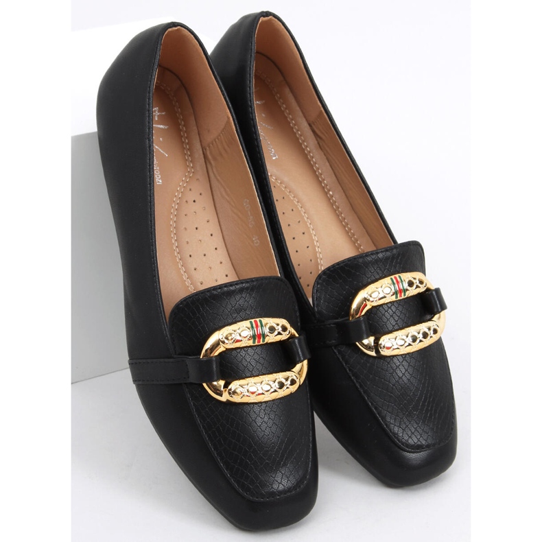 Mocassini Sajmon Black da donna nero 2