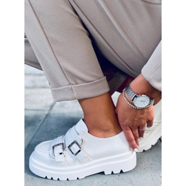 Mocassini da donna Atena White bianco 1