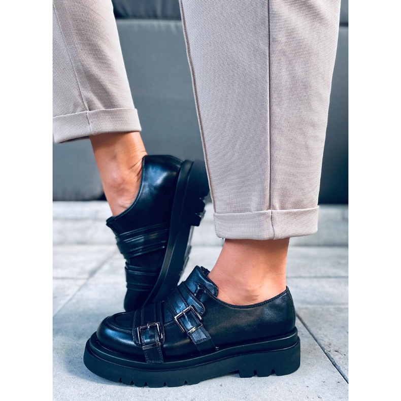 Mocassini da donna Atena neri nero 1