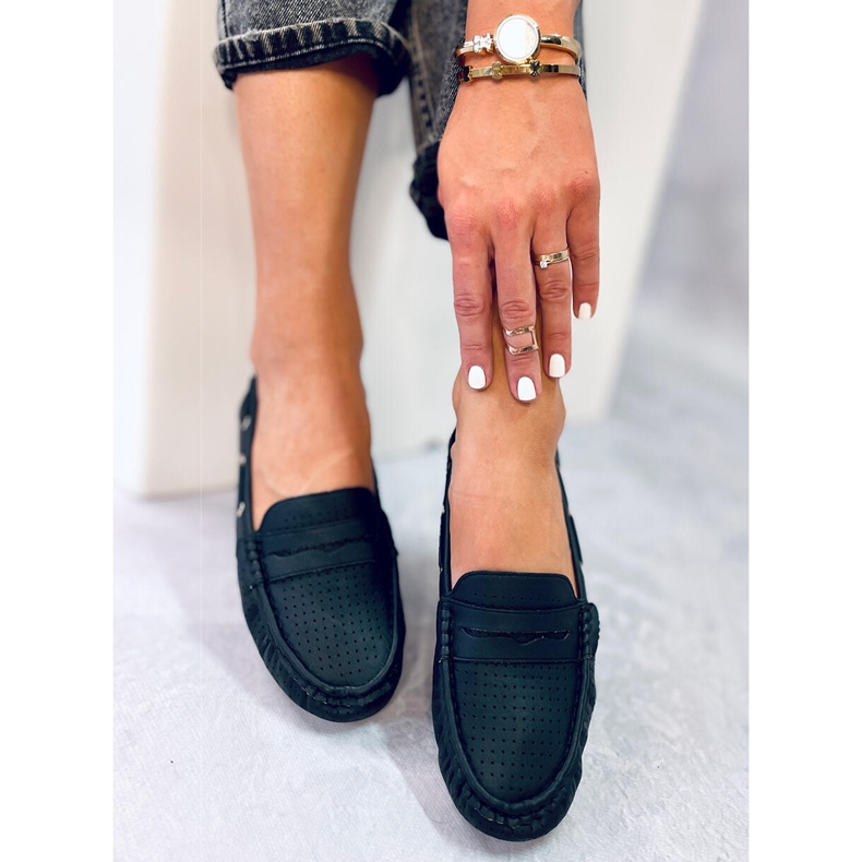 Mocassini da donna Minori Nero 1