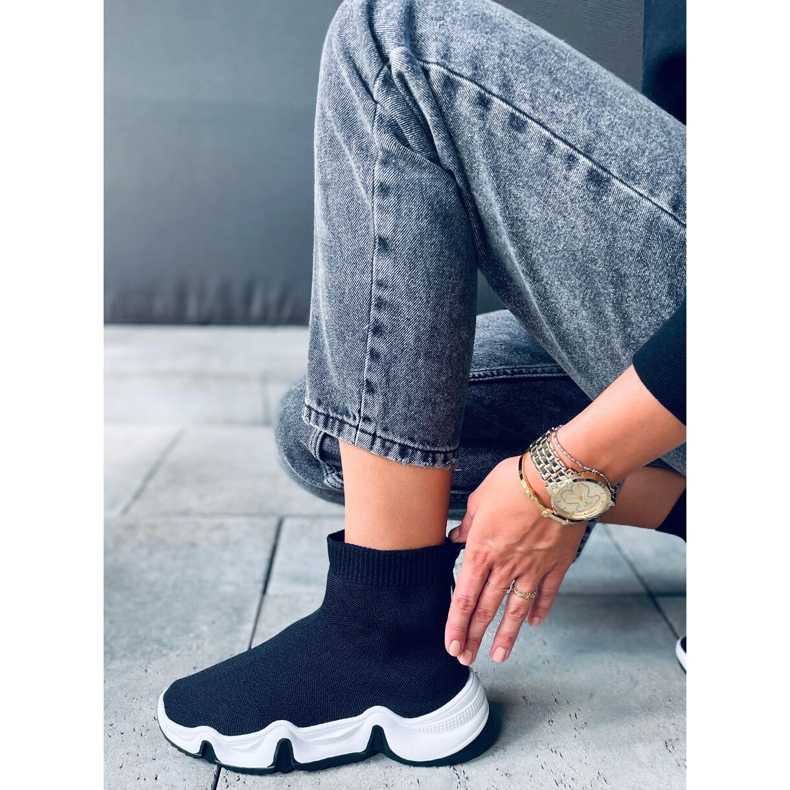 Scarpe a calzino Trumm Nero 2