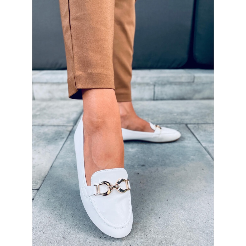 Mocassini Amiya White da donna bianco 1
