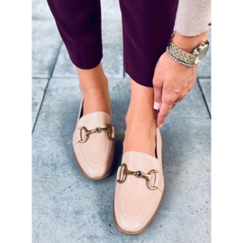 Mocassini da donna Jonna Khaki beige 2