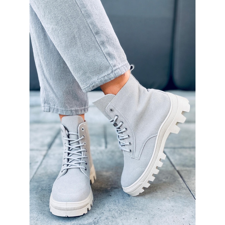Sneakers alla caviglia da trekking Mariko Grey grigio 1