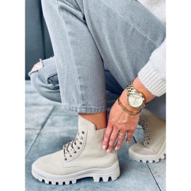 Sneakers alla caviglia da trekking Mariko Beige 1