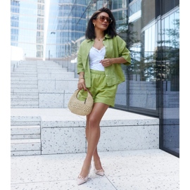 Décolleté beige sul palo Makka 1