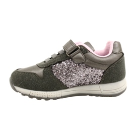 American Club ES40 Grey-Silver per bambini Scarpe sportive grigio 1
