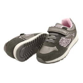 American Club ES40 Grey-Silver per bambini Scarpe sportive grigio 3