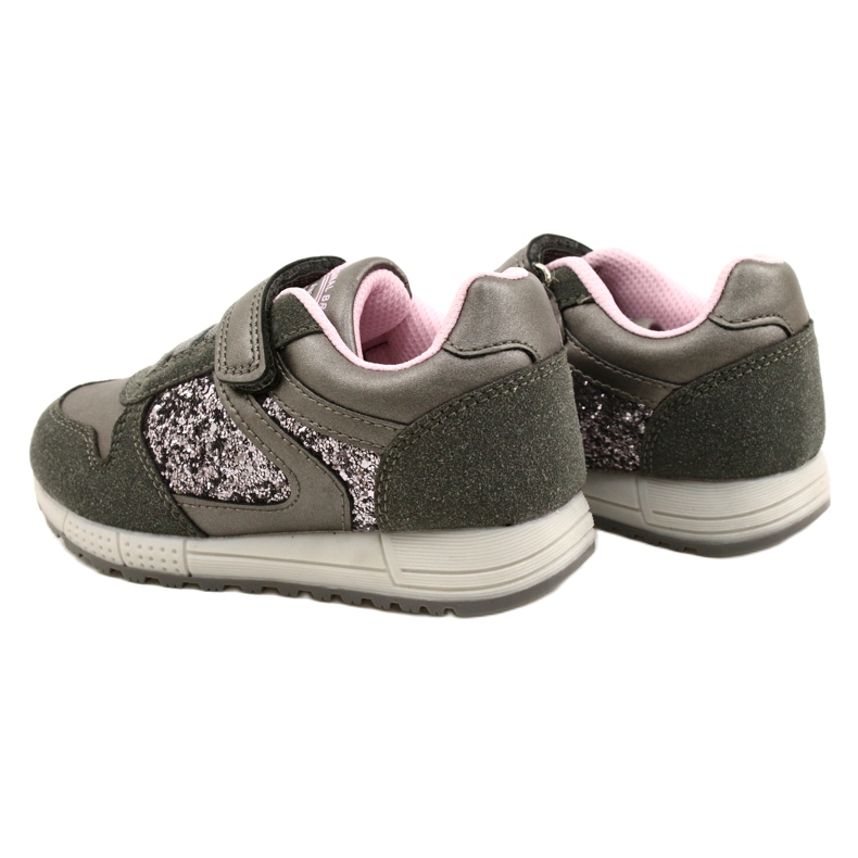 American Club ES40 Grey-Silver per bambini Scarpe sportive grigio 5