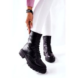 Stivali da donna Black Workers Evento 21BT35-4235 Stivali nero 2