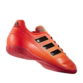Scarpe indoor adidas Ace 17.4 In M S77101 multicolore arance e rossi 1