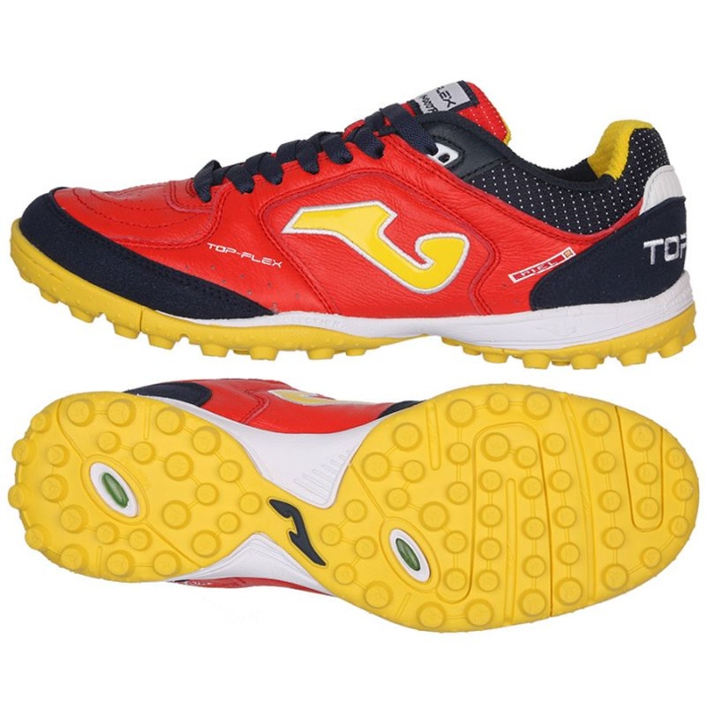 Scarpe da calcio Joma Top Flex 2106 Tf TOPW2106TF nero arance e rosse 1