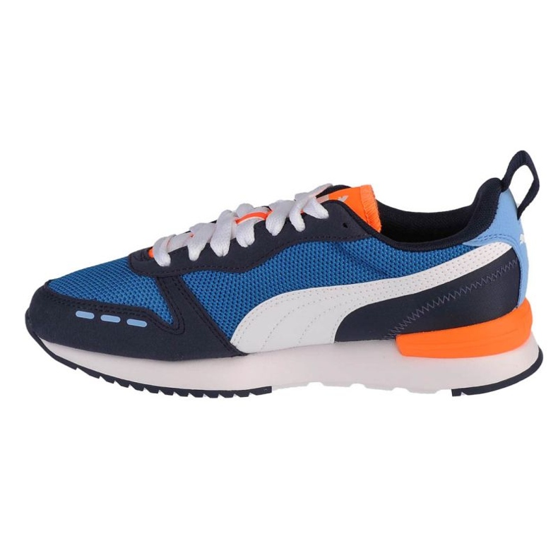 Puma R78 Ps Jr 373616-25 bianco blu navy blu arancia 1