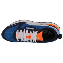 Puma R78 Ps Jr 373616-25 bianco blu navy blu arancia 2