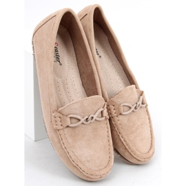 Mocassini Saga Khaki da donna beige 2