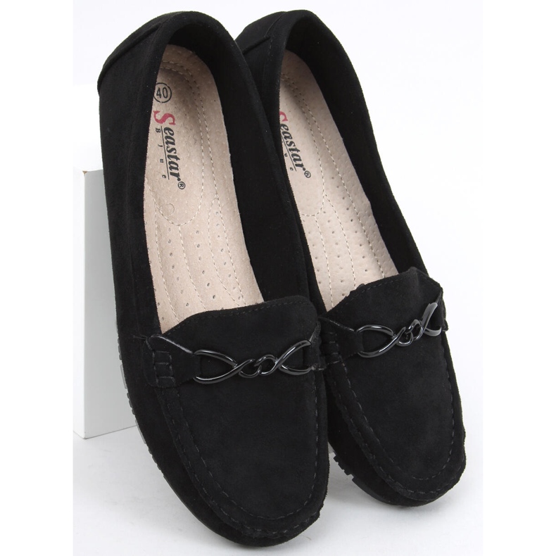 PA1 Mocassini Saga neri da donna nero 2