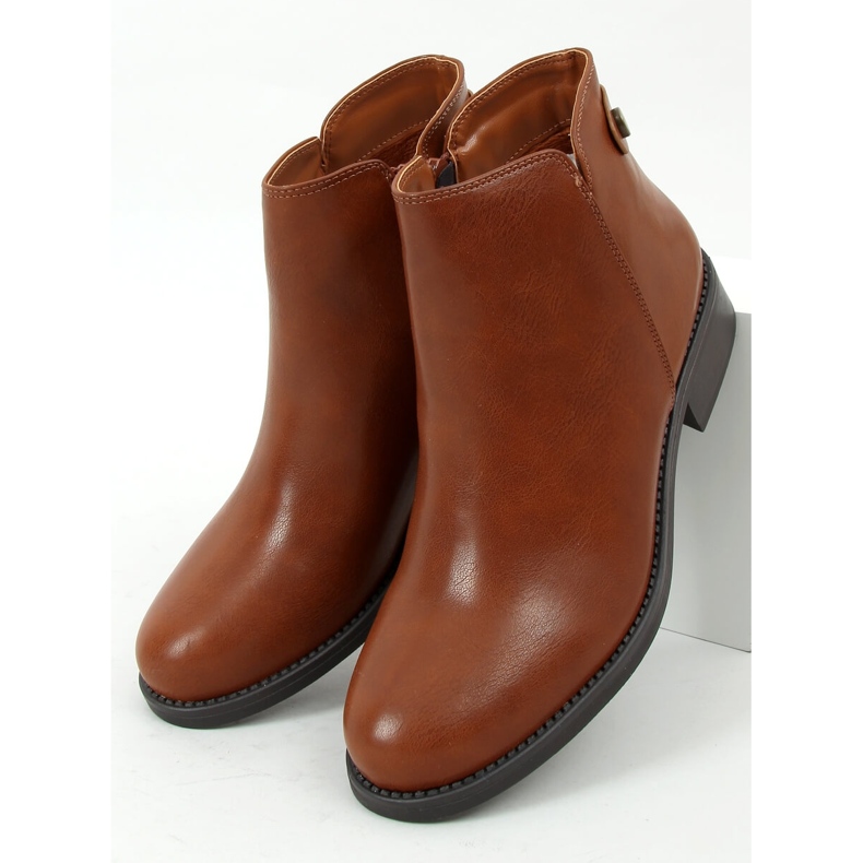 Stivaletti Chelsea da donna Barbarella Camel marrone 1