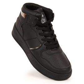 Scarpe sportive alte nere NEWS nero 1
