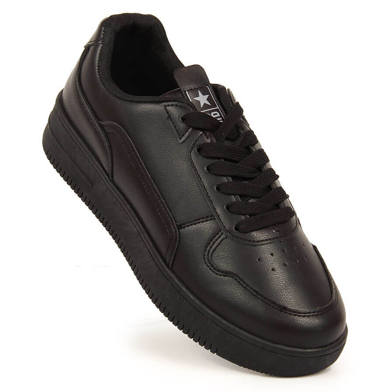 Scarpe sportive basse nere NEWS nero 1