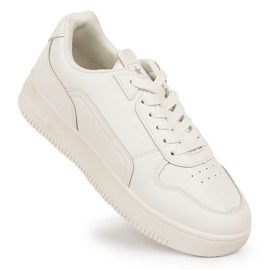 Scarpe sportive basse bianche NEWS bianca 1