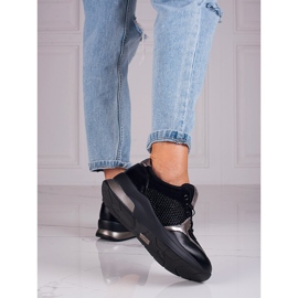 Scarpe da ginnastica Vinceza nere alla moda nero 1