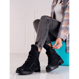 Borse in camoscio nero di W. Potocki 1