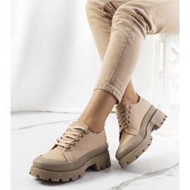 Scarpe Maryland da donna beige 2