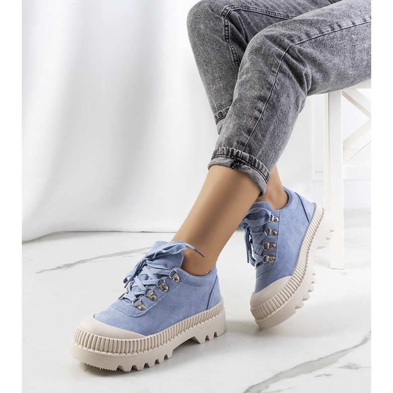 Scarpe blu da donna 1