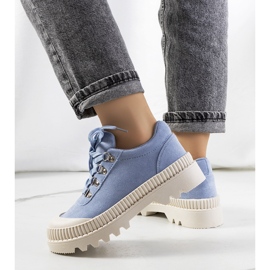 Scarpe blu da donna 2